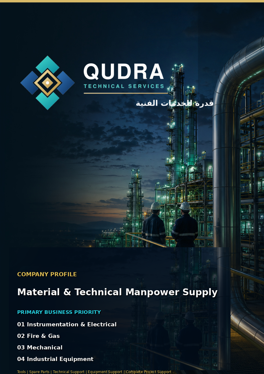 QUDRA company profile cover